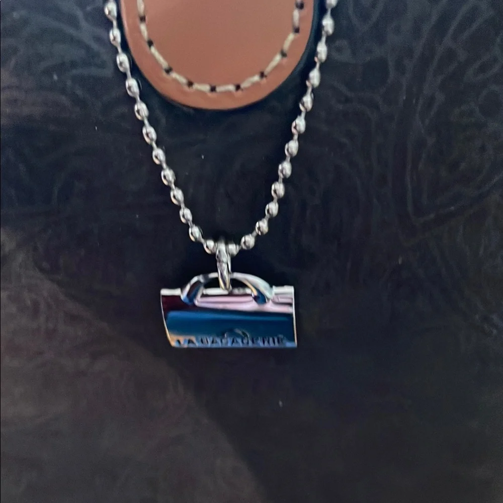 La Bagagerie Brown Paisley Design With Tan Leather Handbag - Picture 7 of 13